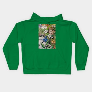 Garden of Cats Kids Hoodie